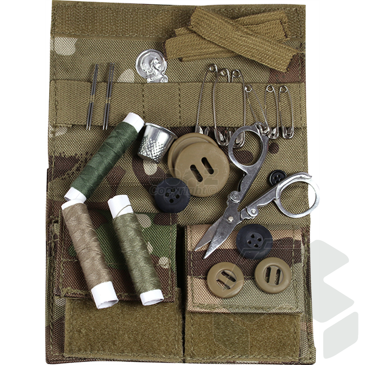 Web-Tex Soldier 95 Sewing Kit - Camo