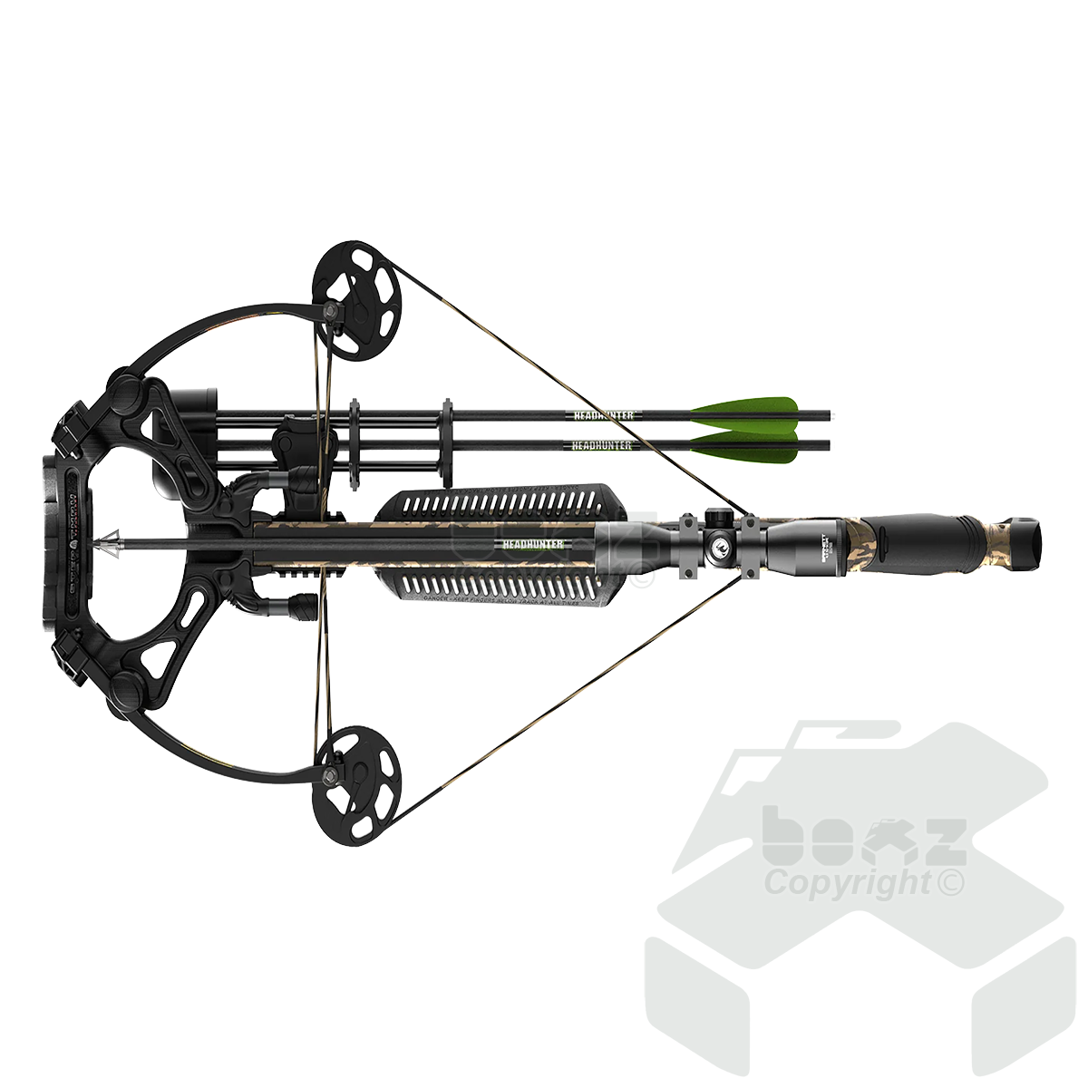 Barnett Whitetail Hunter STR Crossbow with CCD (Crank Cocking Device) - 187lbs