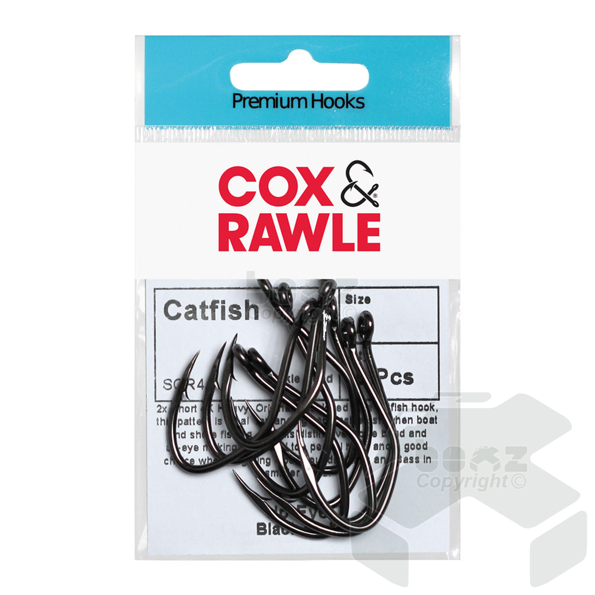 Cox & Rawle Specimen Catfish Hooks
