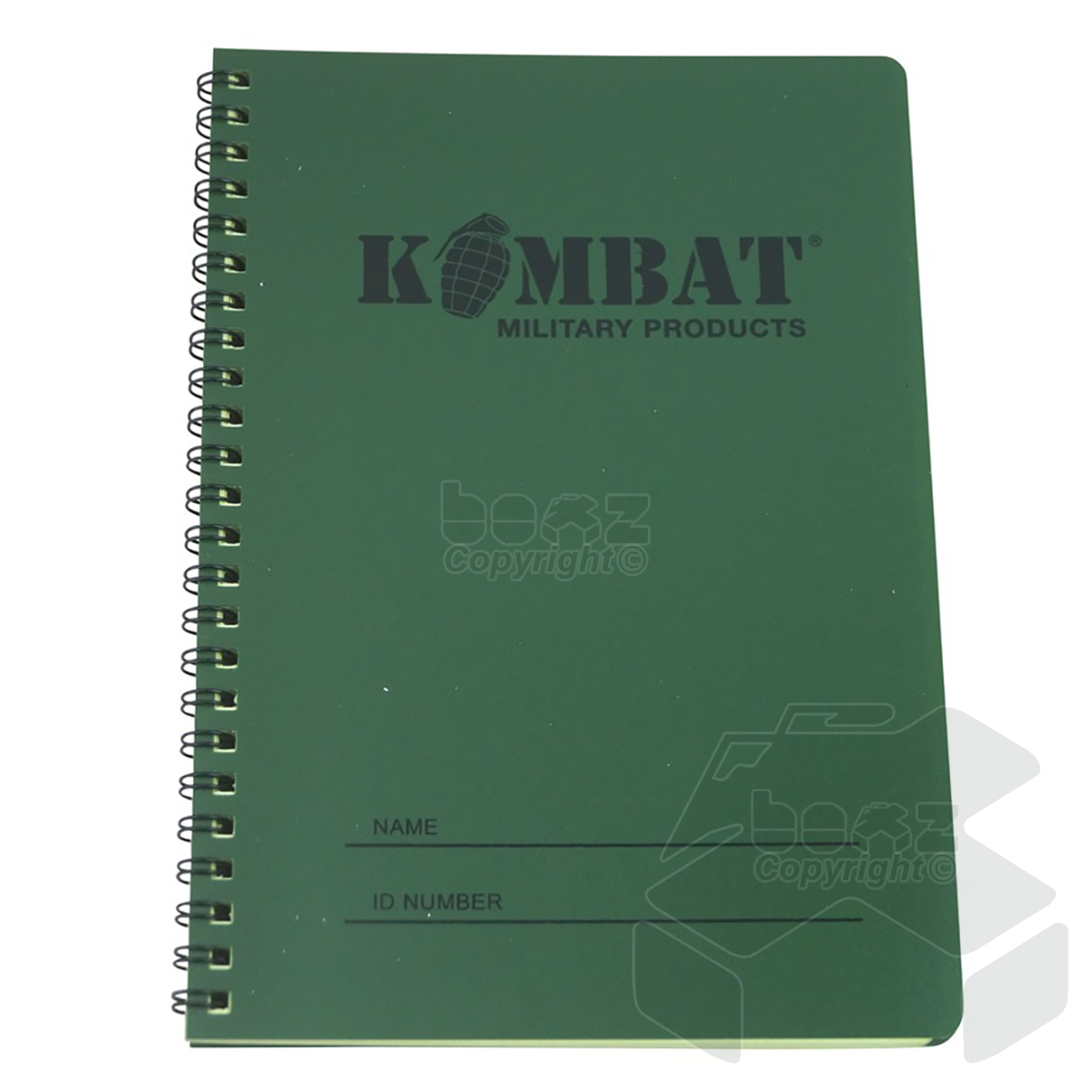 Kombat A5 Waterproof Notepad  with Grid lines