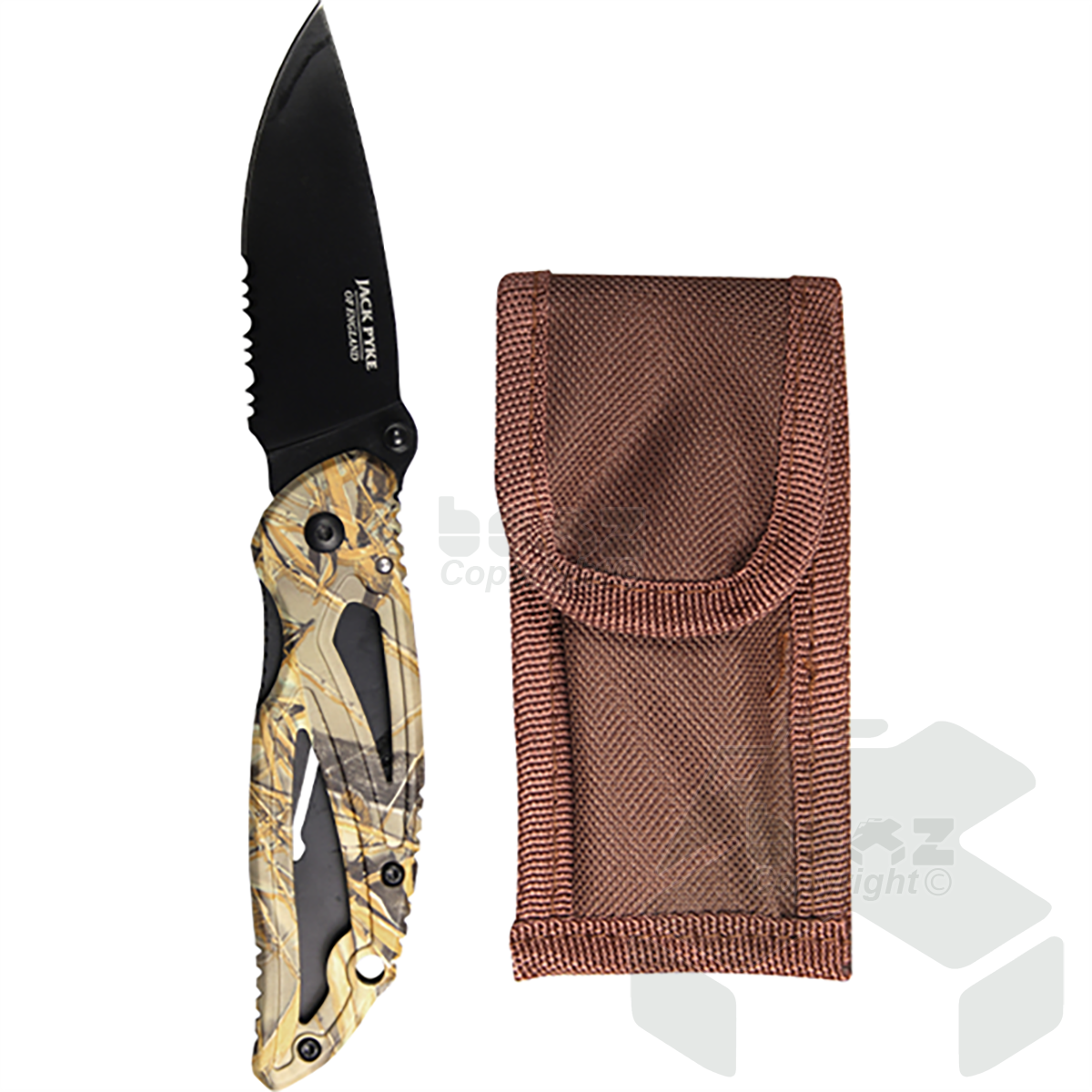 Jack Pyke Camo Lock Knife