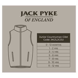 Jack Pyke Junior Countryman Gilet - Navy