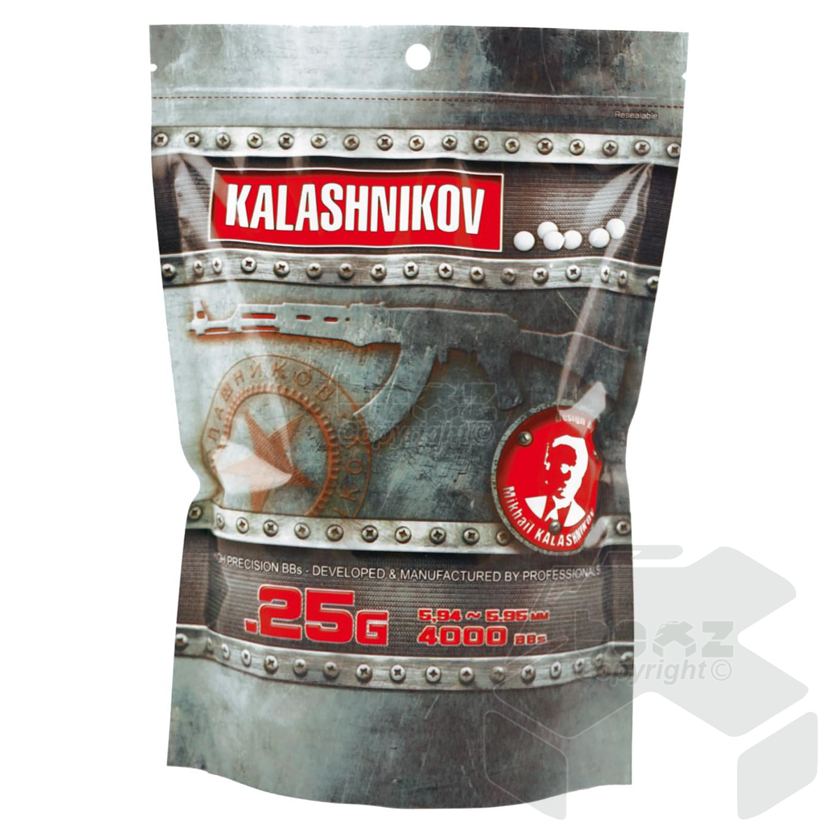 Kalashnikov 0.25g BB's AK Bag of 4000