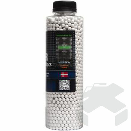 Q Blaster (ASG) 0.25G 6mm BB 3300 Pcs Bottle - White