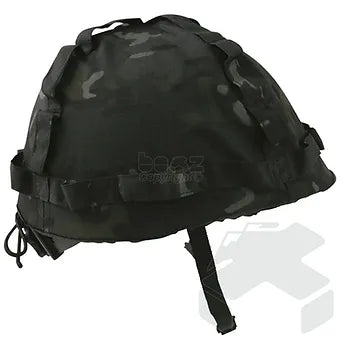 Kombat M1 Plastic Helmet with Cover BTP / BTP Black & DPM