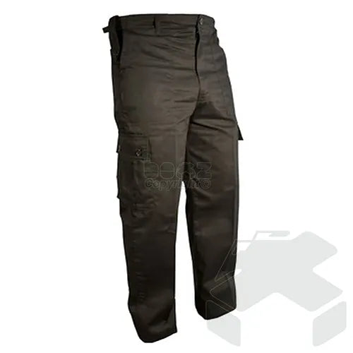 Kombat Military Style Combat Trousers - Black