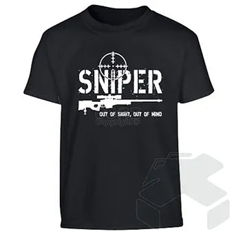Kombat Kids Sniper T-shirt - Black