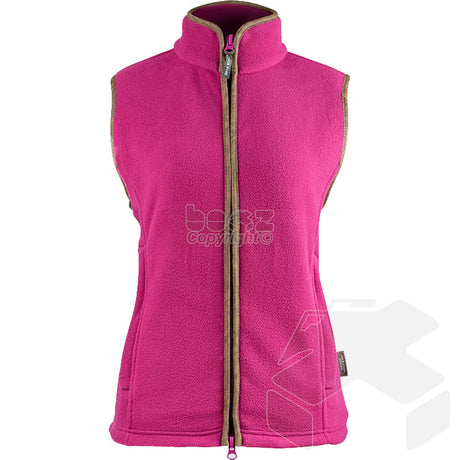 Jack Pyke Ladies Countryman Fleece Gilet Roselle