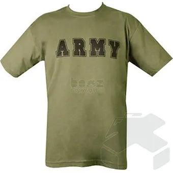 Kombat Kids ARMY T-Shirt in Olive Green