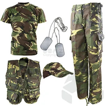 Kombat Kids Camouflage Explorer Army Kit - DPM