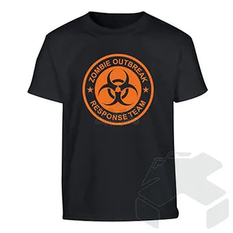 Kombat Kids Zombie Outbreak Response Team T-shirt - Black
