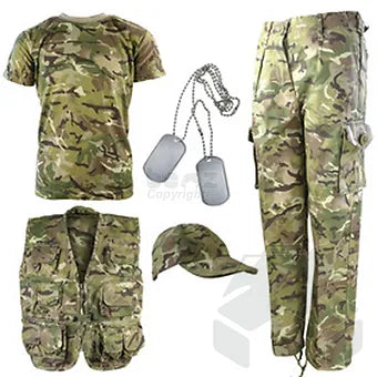 Kombat Kids Camouflage Explorer Army Kit -BTP