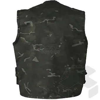 Kombat Kids Tactical Vest - BTP Black Camouflage
