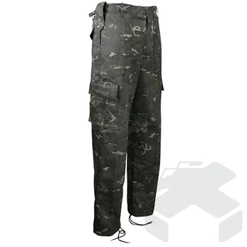 Kombat Military Style Combat Trousers - BTP Black