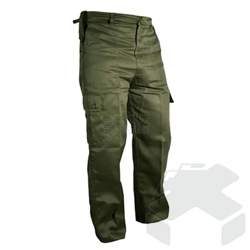 Kombat Military Style Combat Trousers - Olive Green