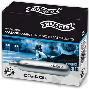 Umarex / Walther Valve Maintenance Capsules Co2 & Oil - Pack of 5