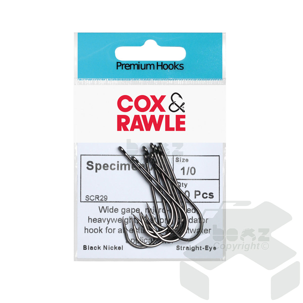 Cox & Rawle Specimen Extra Hooks