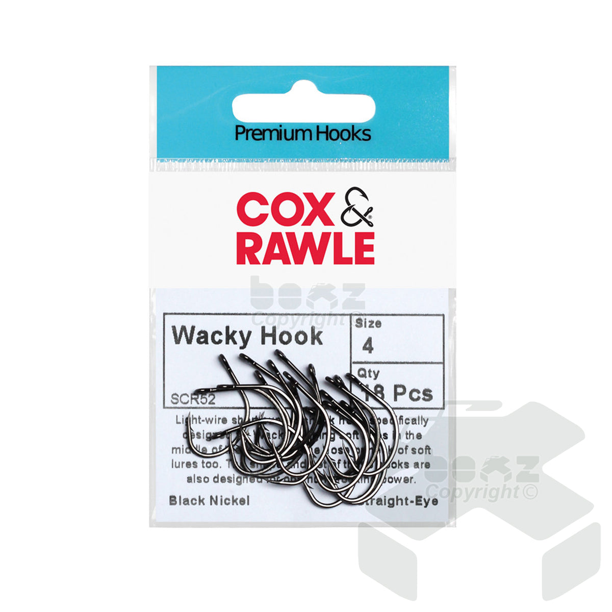 Cox & Rawle Wacky Hooks 18pcs