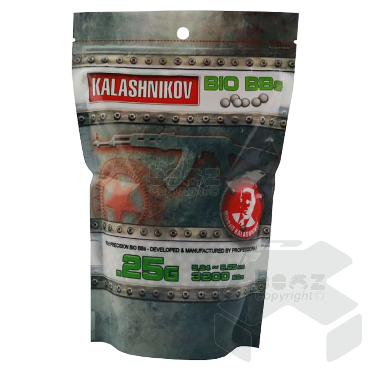 Kalashnikov  Bio 0.25g BB's AK Bag of 3200