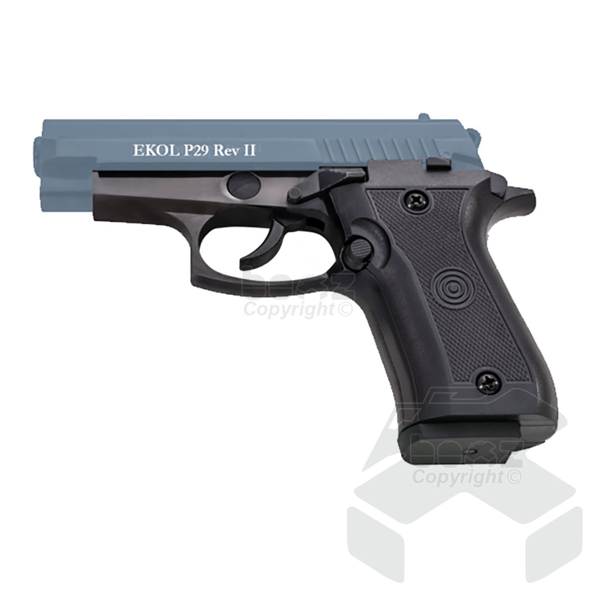 Ekol P29 REV - II Classic Blank Firing Pistol - 9mm