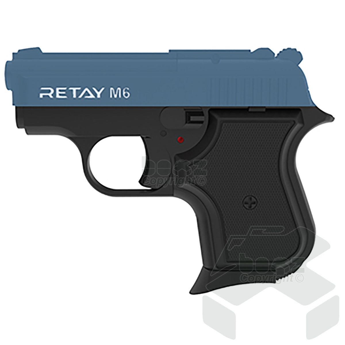 Retay M6  Blank Firing Pistol - 8mm  - Black