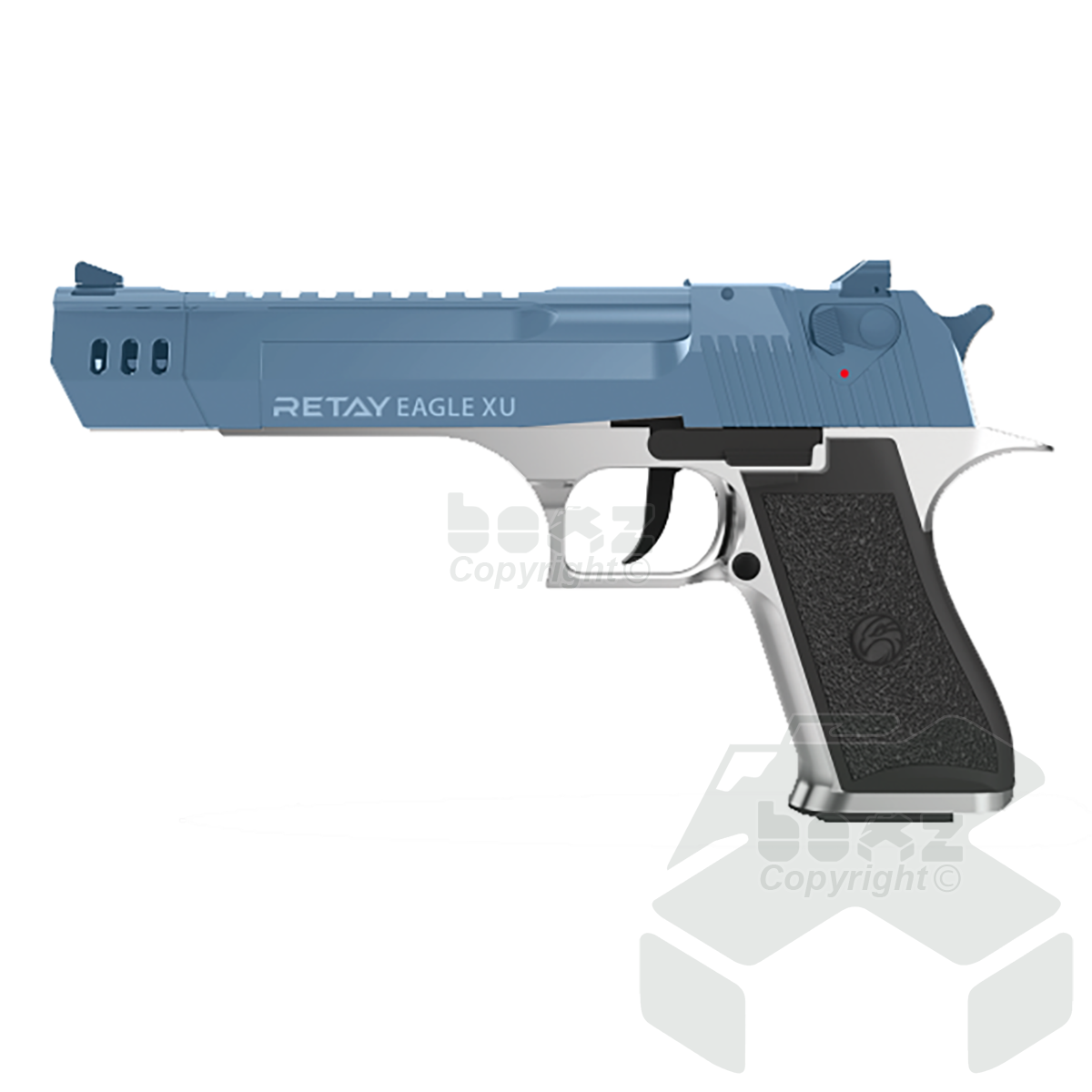 Retay EagleXU Blank Firing Pistol - 9mm - Nickel
