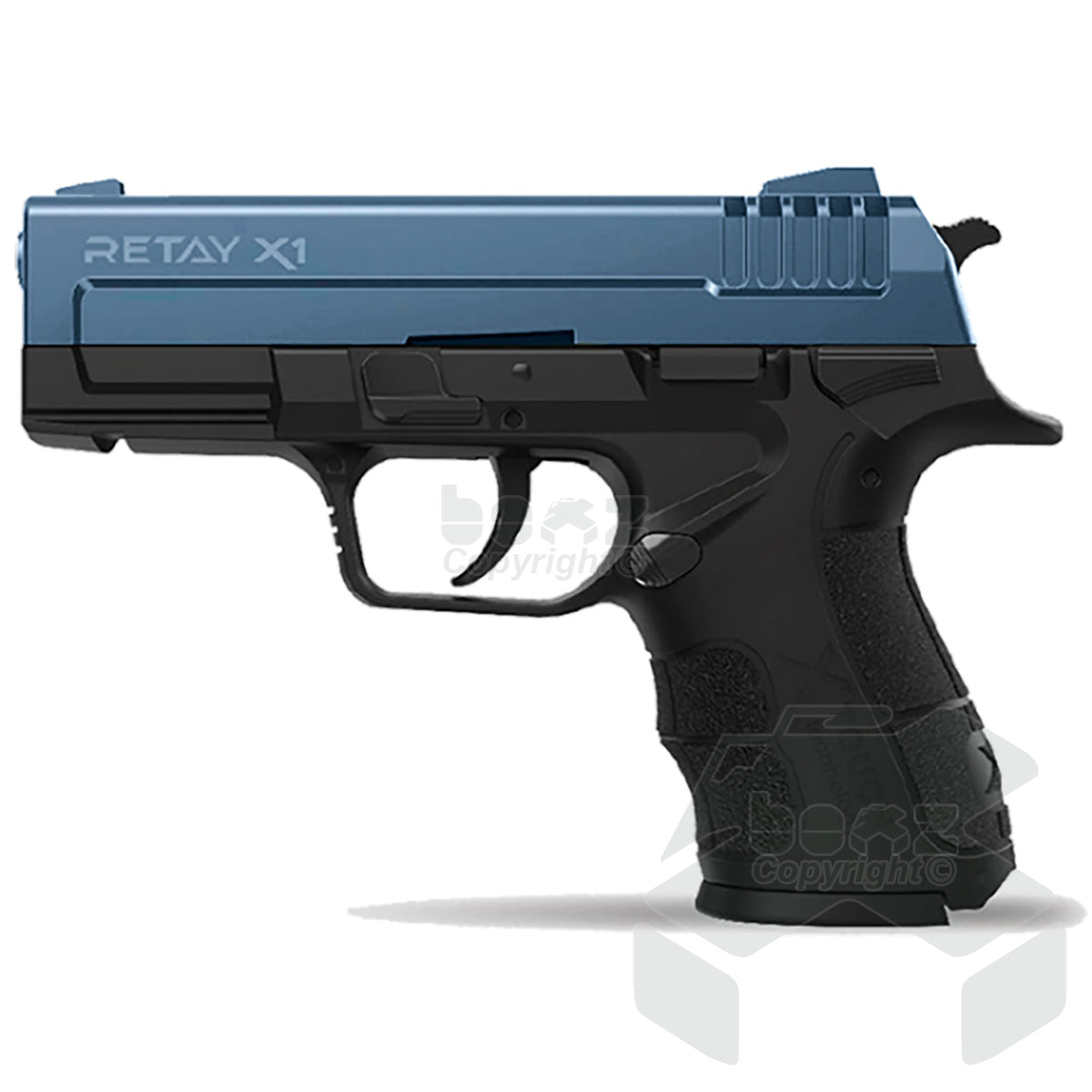 Retay X1 Blank Firing Pistol - 9mm  - Black