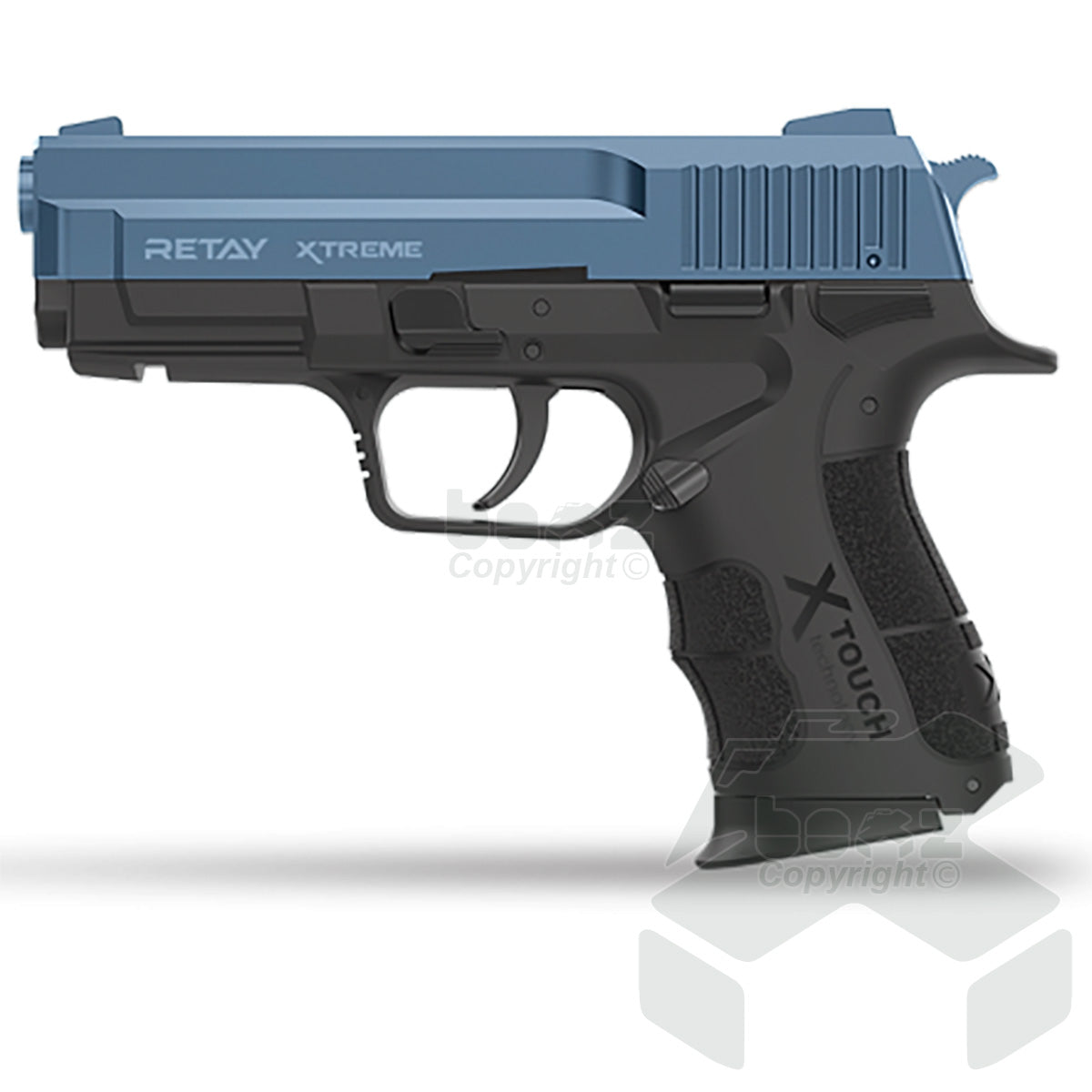 Retay XTreme Blank Firing Pistol - 9mm  - Black