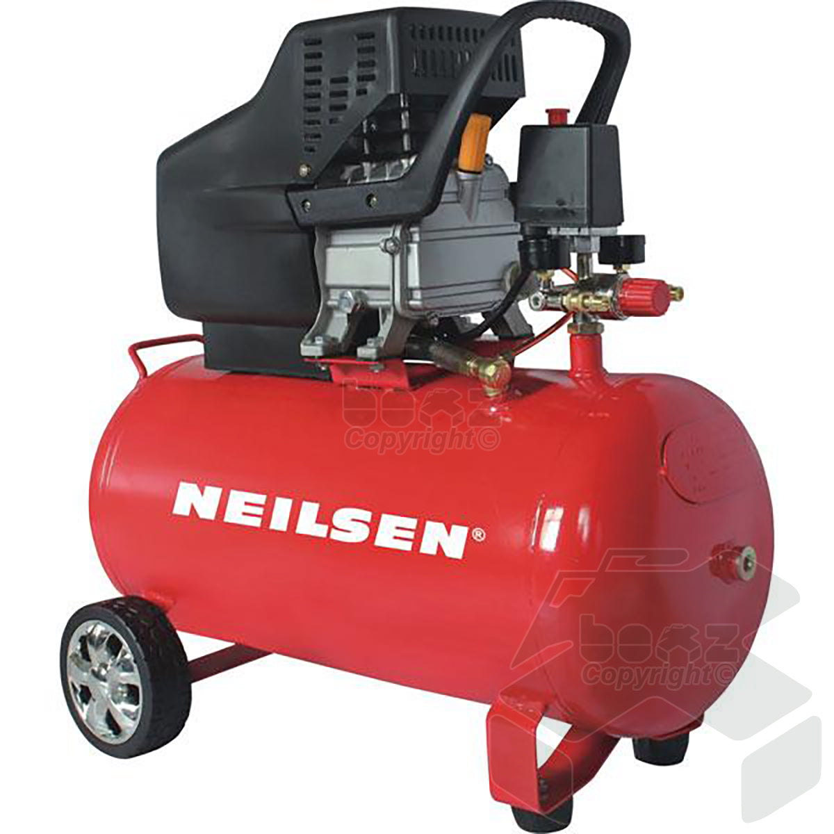 Neilsen Air Compressor 2.0 Hp 50 Litre