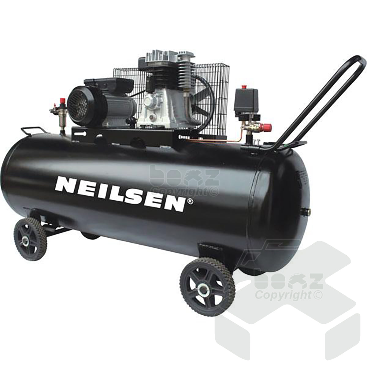 Neilsen 230l 230v 3hp Belt-driven Air Compressor