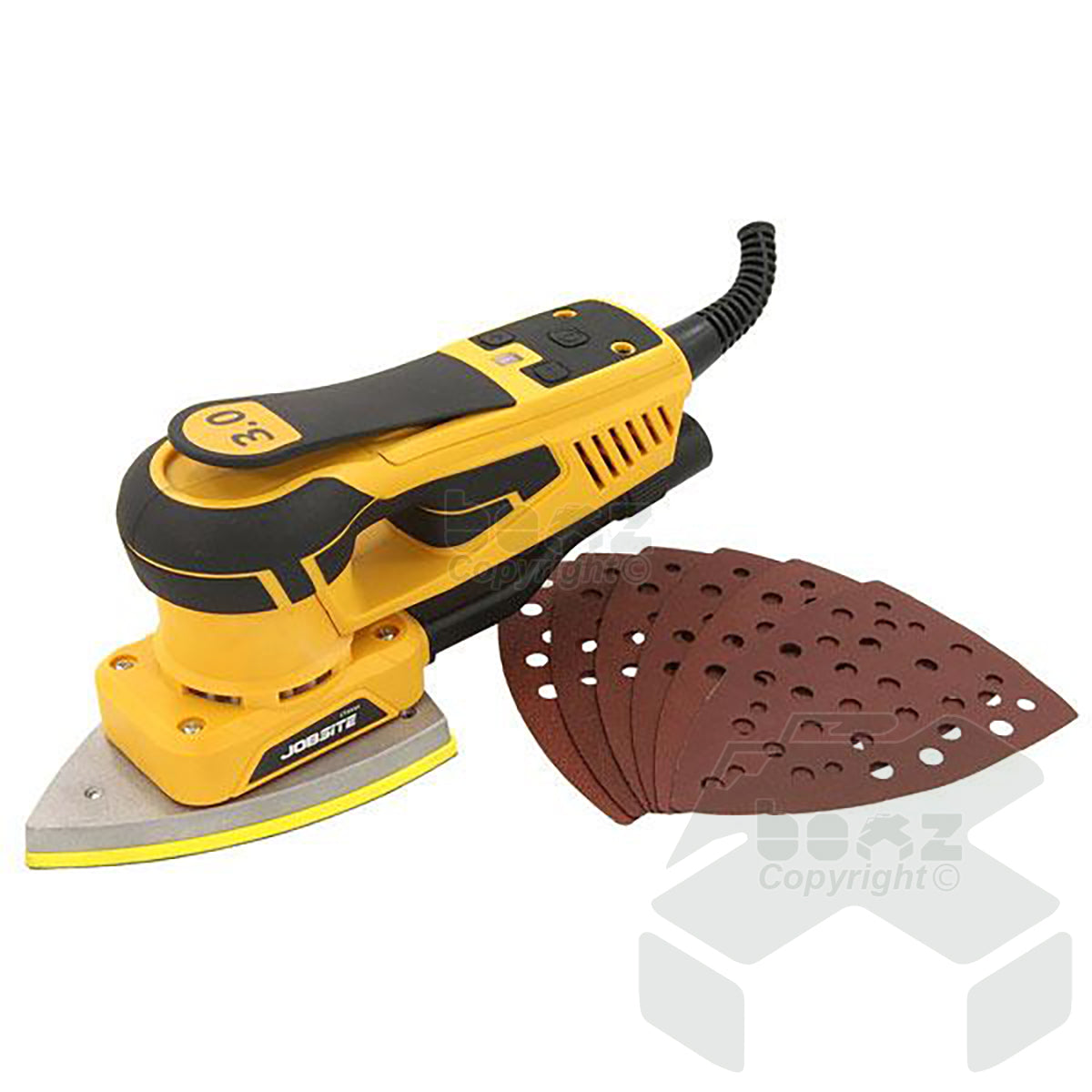 Jobsite Triangular Orbital Sander 350w