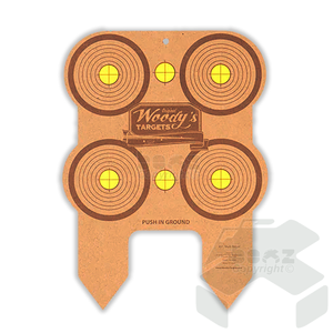 Woody's Multi Target Wooden Airgun Target - Pack of 2